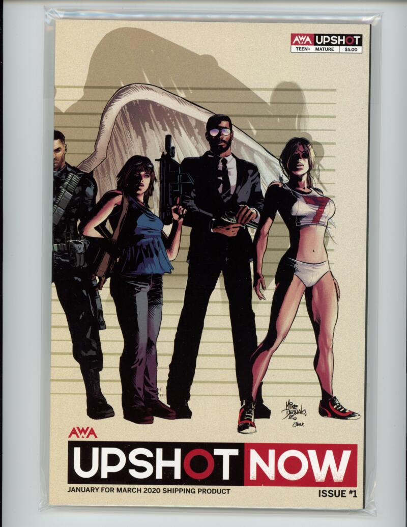 Upshot Now #1 Jan. 2020 AWA Magazine Comic Book Mint - B4-90 Image 1