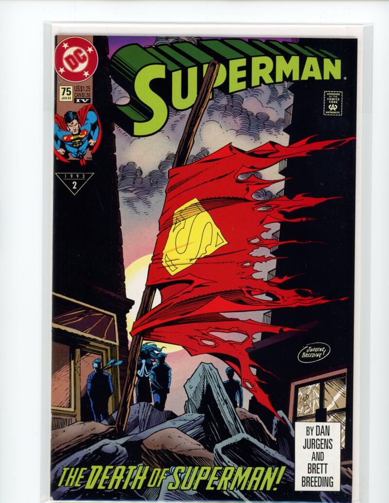 DC Superman #2 January 1993 Magazine Comic Book Mint - B4-91 Image 1