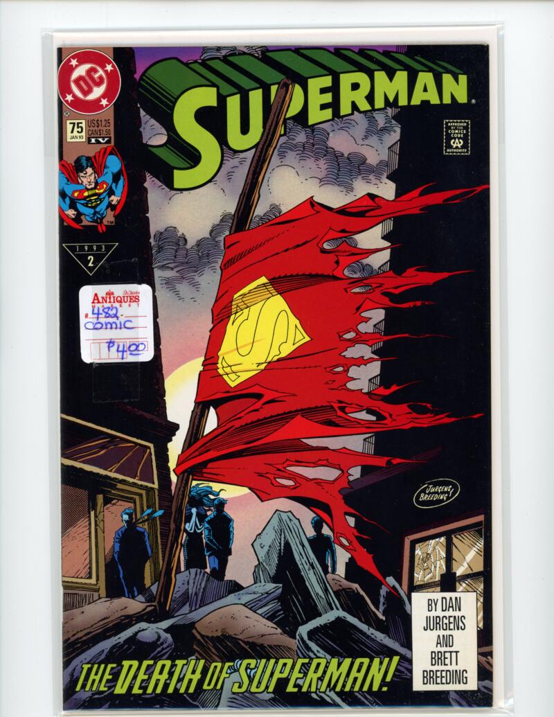 DC Superman #2 January 1993 Magazine Comic Book Mint - B4-92 Image 1