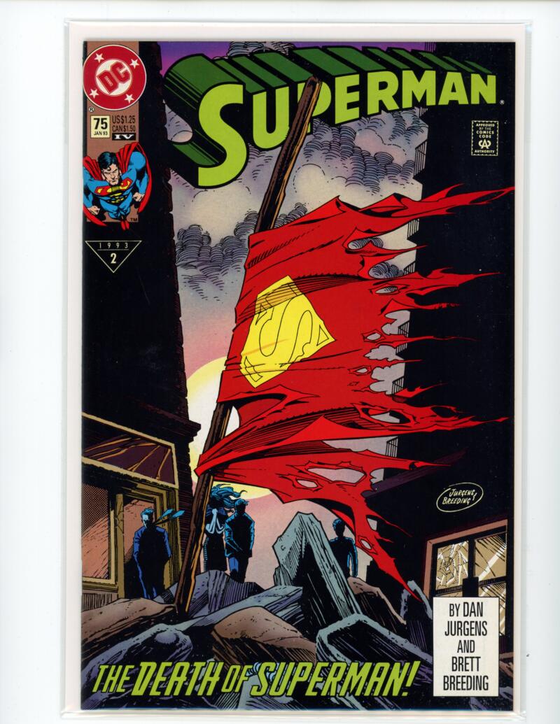 DC Superman #2 January 1993 Magazine Comic Book Mint - B4-93 Image 1