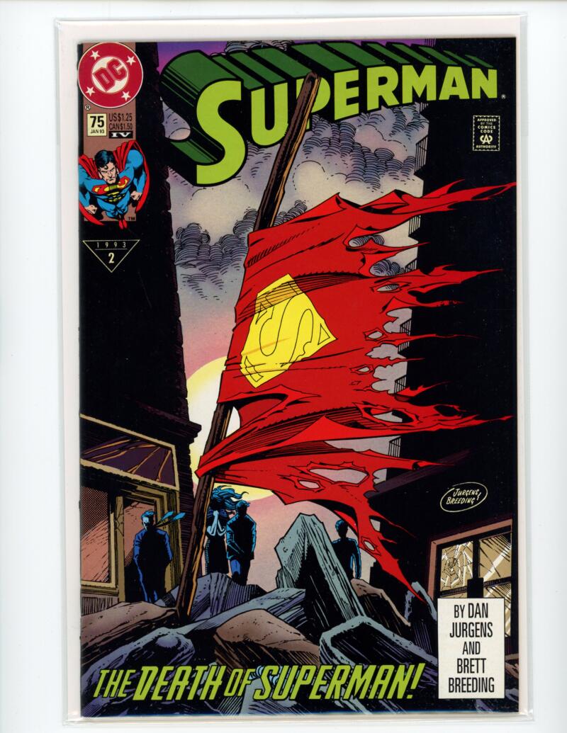 DC Superman #2 January 1993 Magazine Comic Book Mint - B4-94 Image 1