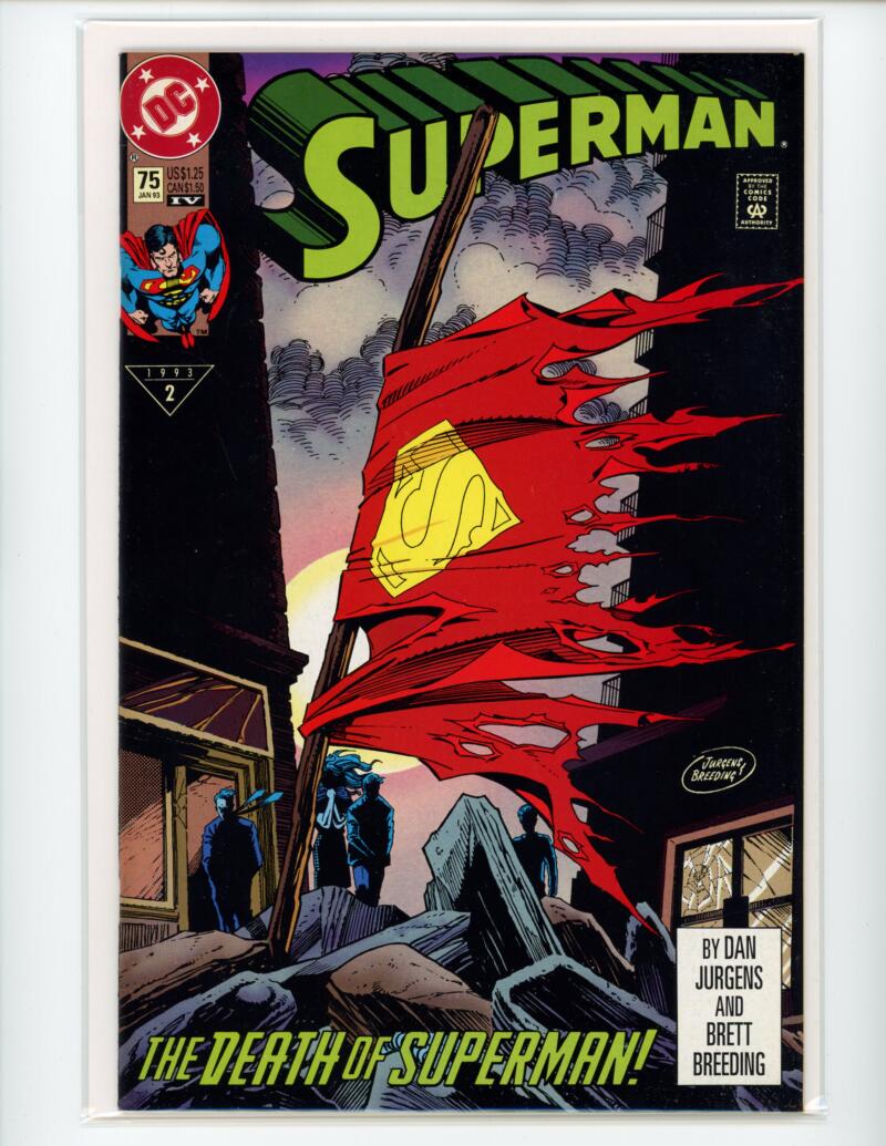 DC Superman #2 January 1993 Magazine Comic Book Mint - B4-95 Image 1