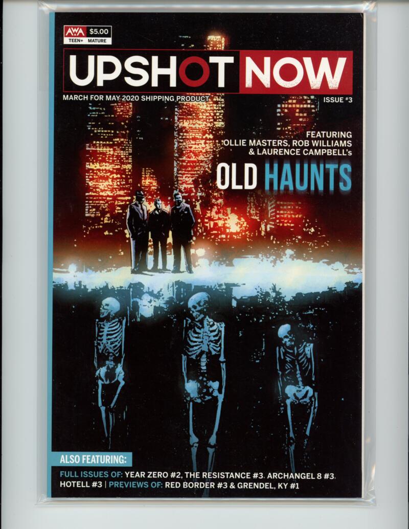 Upshot Now #3 2020 AWA Magazine Comic Book Mint - B4-102 Image 1