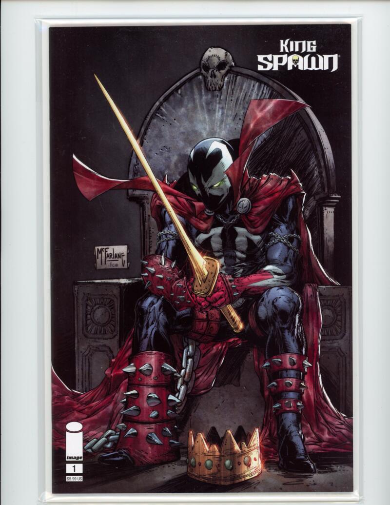 King Spawn #1 2021 Todd Mcfarlane Image Magazine Comic Book Mint - B5-1 Image 1