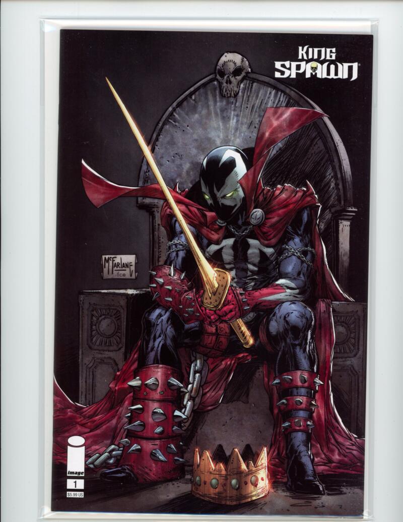 King Spawn #1 2021 Todd Mcfarlane Image Magazine Comic Book Mint - B5-2 Image 1
