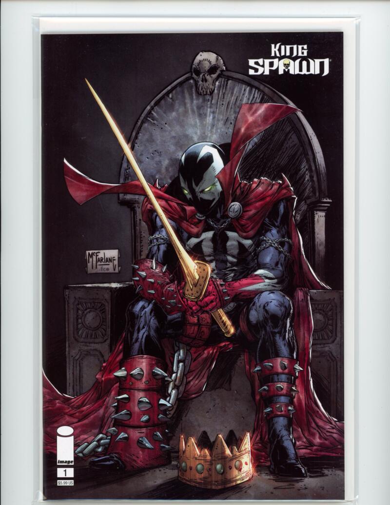 King Spawn #1 2021 Todd Mcfarlane Image Magazine Comic Book Mint - B5-3 Image 1