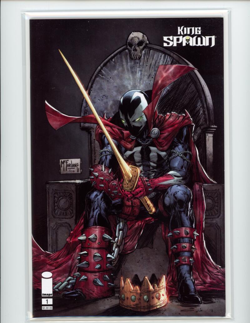 King Spawn #1 2021 Todd Mcfarlane Image Magazine Comic Book Mint - B5-4 Image 1