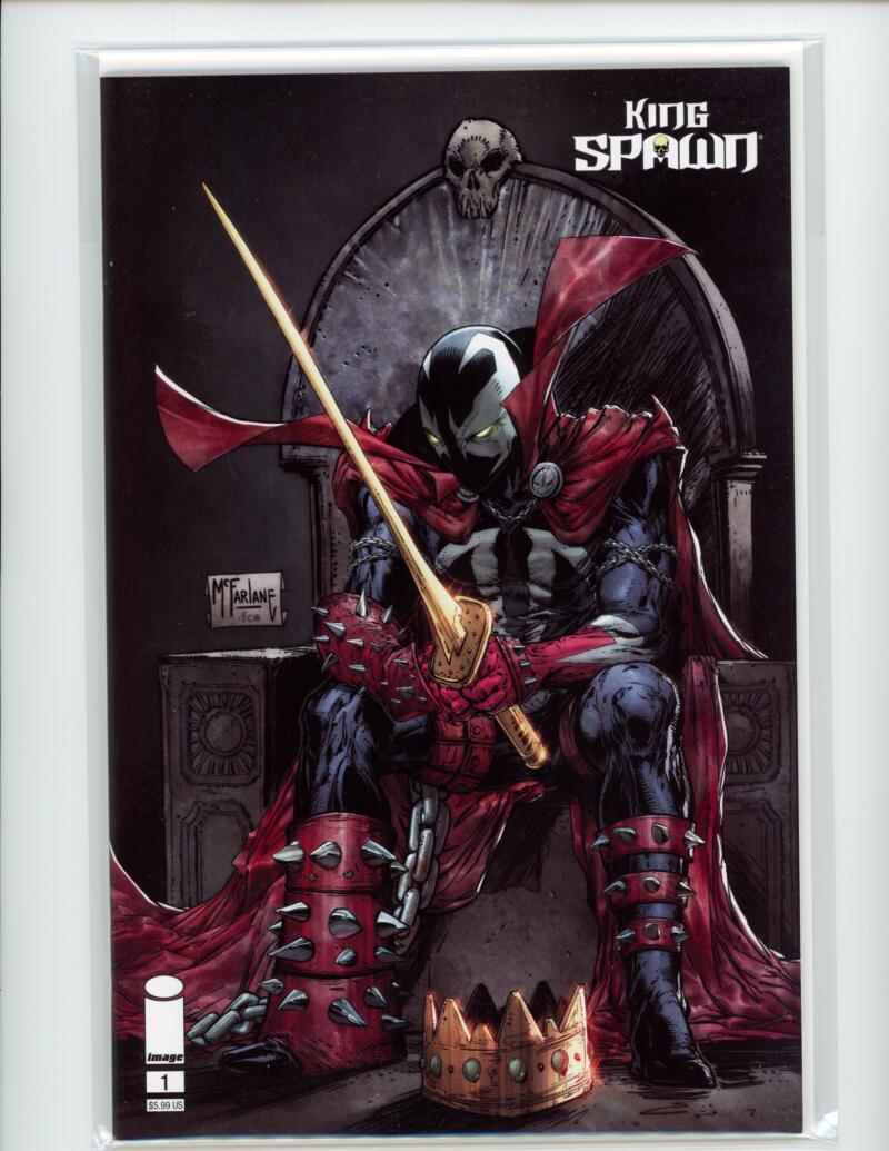 King Spawn #1 2021 Todd Mcfarlane Image Magazine Comic Book Mint - B5-7 Image 1