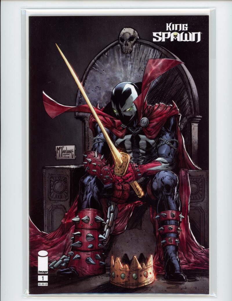 King Spawn #1 2021 Todd Mcfarlane Image Magazine Comic Book Mint - B5-8 Image 1