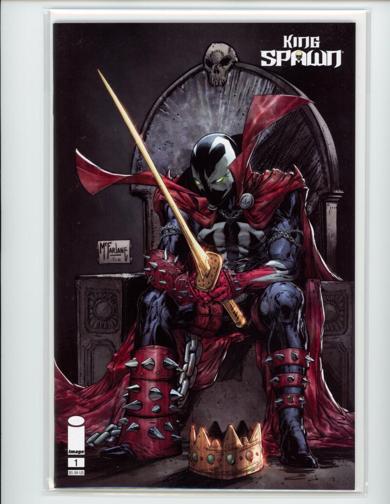 King Spawn #1 2021 Todd Mcfarlane Image Magazine Comic Book Mint - B5-10 Image 1