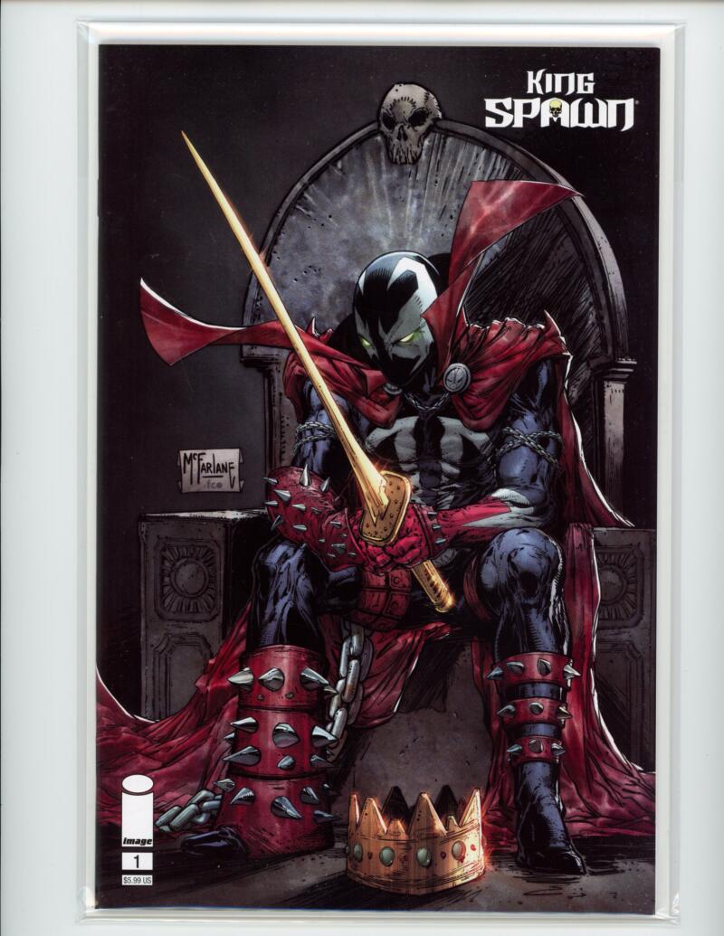 King Spawn #1 2021 Todd Mcfarlane Image Magazine Comic Book Mint - B5-11 Image 1