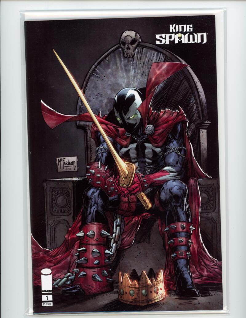King Spawn #1 2021 Todd Mcfarlane Image Magazine Comic Book Mint - B5-12 Image 1
