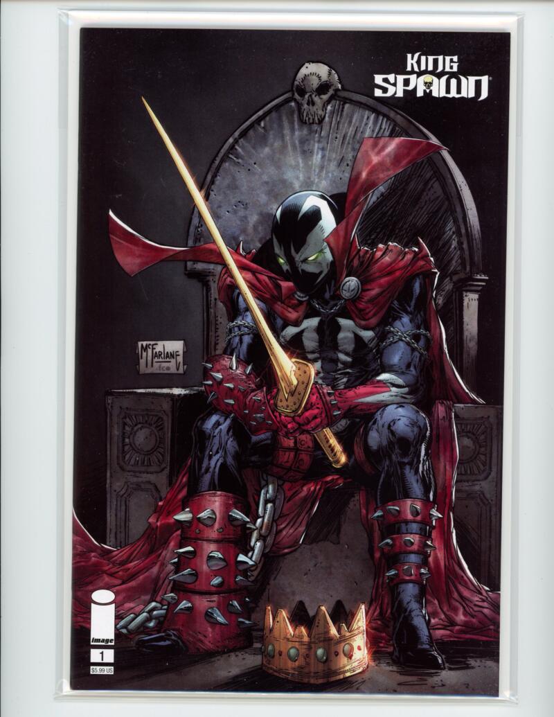 King Spawn #1 2021 Todd Mcfarlane Image Magazine Comic Book Mint - B5-16 Image 1