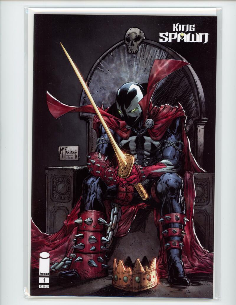 King Spawn #1 2021 Todd Mcfarlane Image Magazine Comic Book Mint - B5-17 Image 1