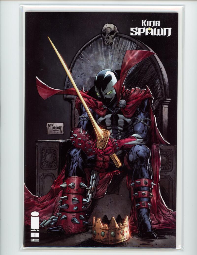 King Spawn #1 2021 Todd Mcfarlane Image Magazine Comic Book Mint - B5-18 Image 1