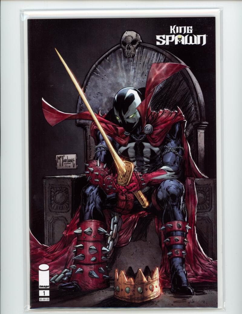 King Spawn #1 2021 Todd Mcfarlane Image Magazine Comic Book Mint - B5-20 Image 1