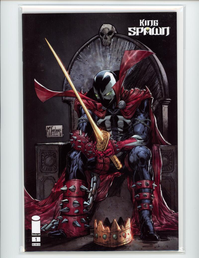King Spawn #1 2021 Todd Mcfarlane Image Magazine Comic Book Mint - B5-21 Image 1