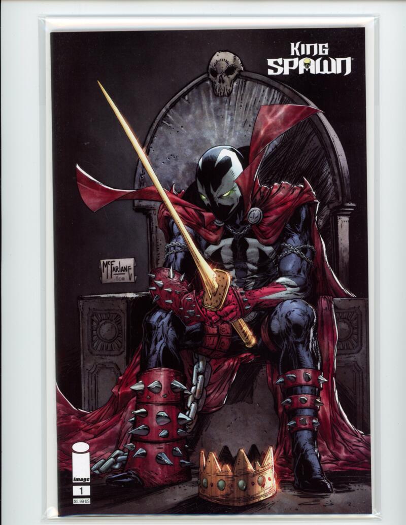 King Spawn #1 2021 Todd Mcfarlane Image Magazine Comic Book Mint - B5-22 Image 1