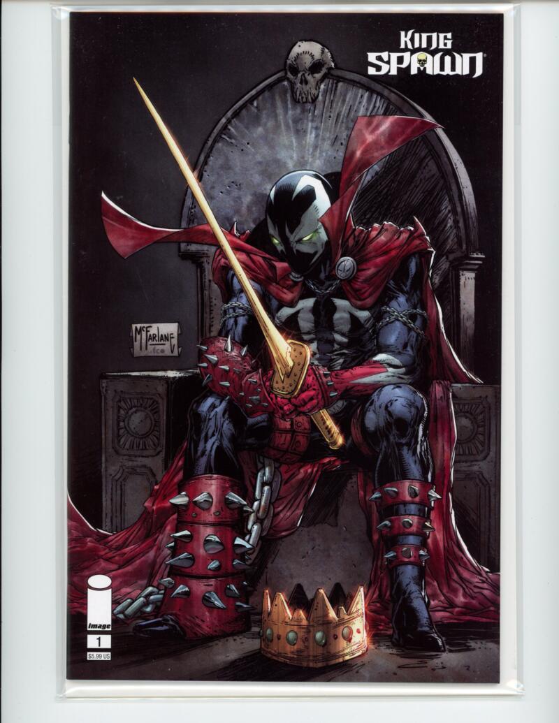 King Spawn #1 2021 Todd Mcfarlane Image Magazine Comic Book Mint - B5-23 Image 1