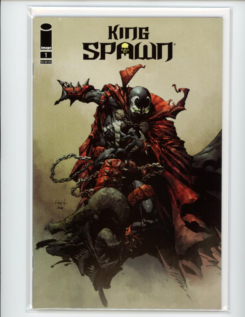 King Spawn #1 2021 David Finch Image Magazine Comic Book Mint - B5-24 Image 1