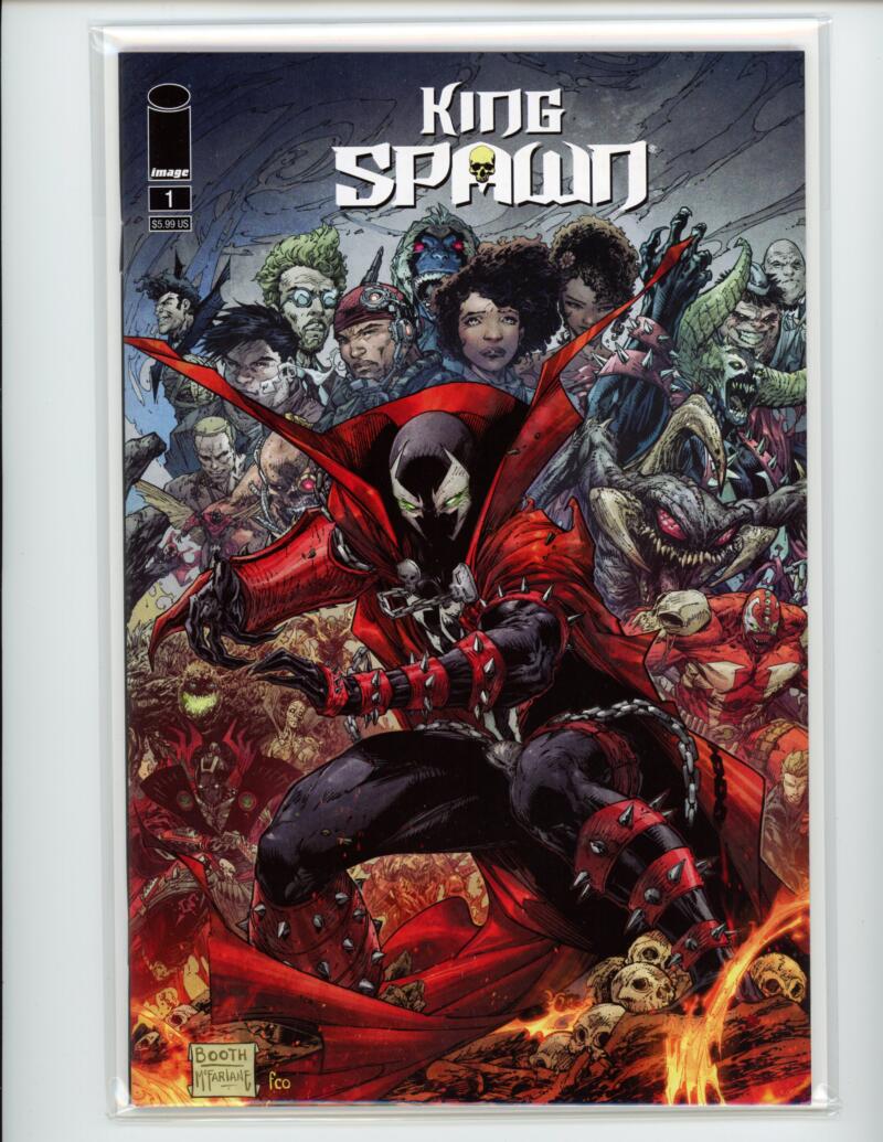 King Spawn #1 2021 Booth McFarlane Image Magazine Comic Book Mint - B5-25 Image 1
