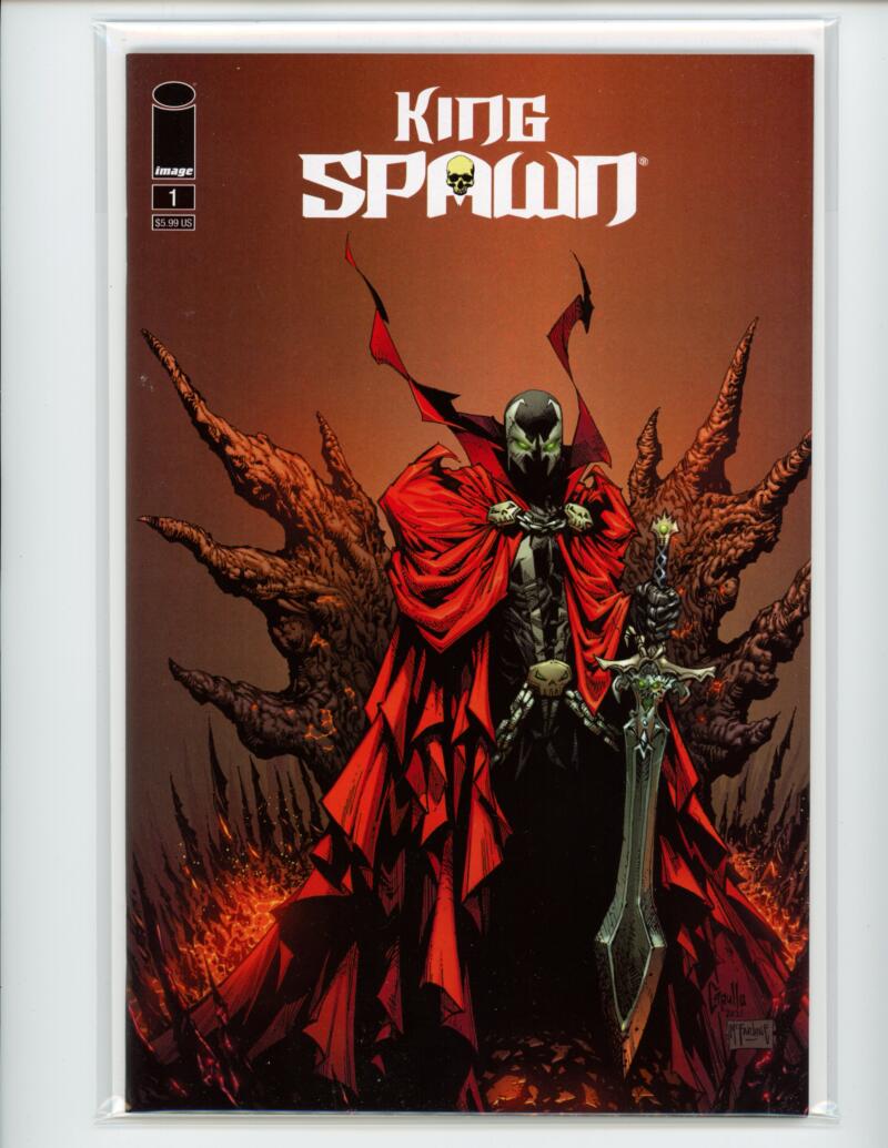 King Spawn #1 2021 Capullo & McFarlane Image Magazine Comic Book Mint - B5-26 Image 1