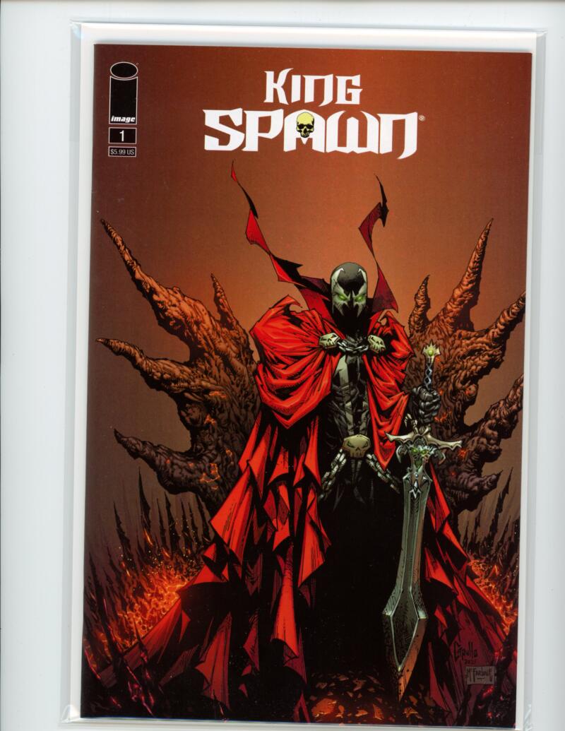 King Spawn #1 2021 Capullo & McFarlane Image Magazine Comic Book Mint - B5-27 Image 1