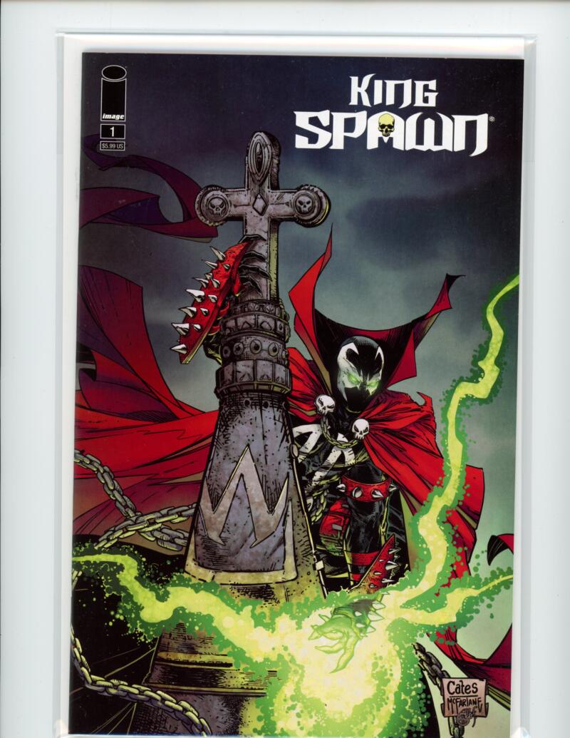 King Spawn #1 2021 Cates & Mcfarlane Image Magazine Comic Book Mint - B5-30 Image 1