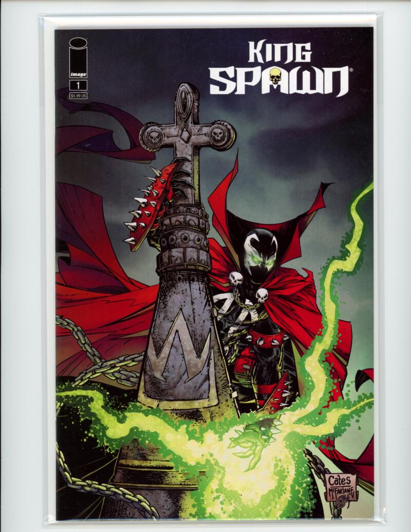 King Spawn #1 2021 Cates & Mcfarlane Image Magazine Comic Book Mint - B5-31 Image 1