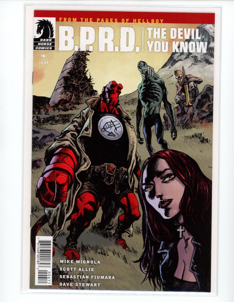 B.P.R.D. The Devil You Know #6 Dark Horse Magazine Comic Book Mint - B5-104 Image 1
