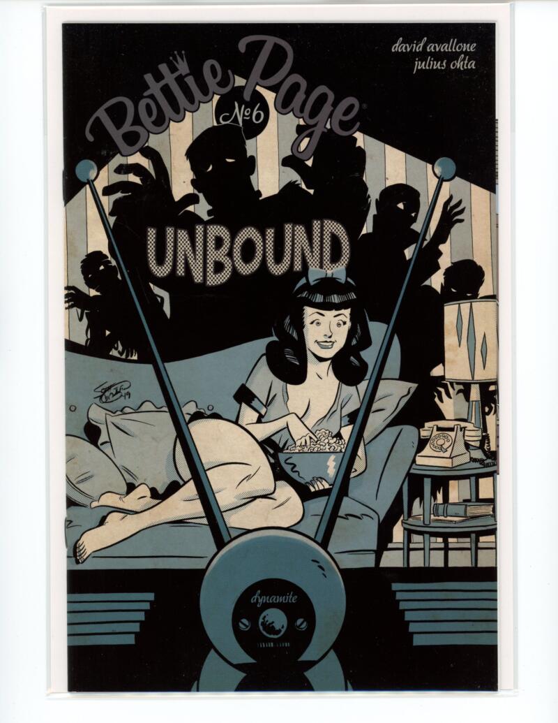 Bettie Page Unbound #6 1:30 2019 Chantler Magazine Comic Book Mint - B6-23 Image 1