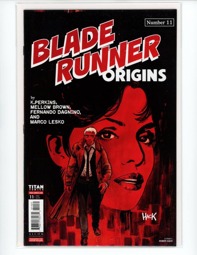 Blade Runner Origins #11 2022 Titan Magazine Comic Book Mint - B6-24 Image 1
