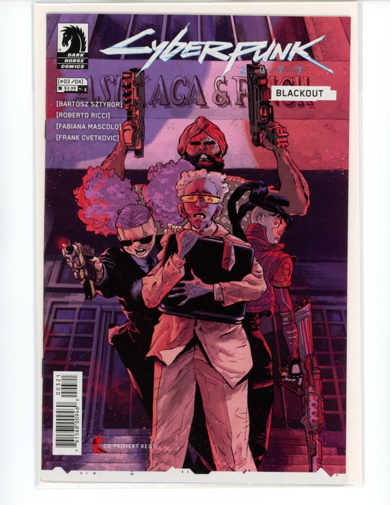 Cyberpunk 2077 Blackout #3 2022 Dark Horse Magazine Comic Book Mint - B6-27 Image 1
