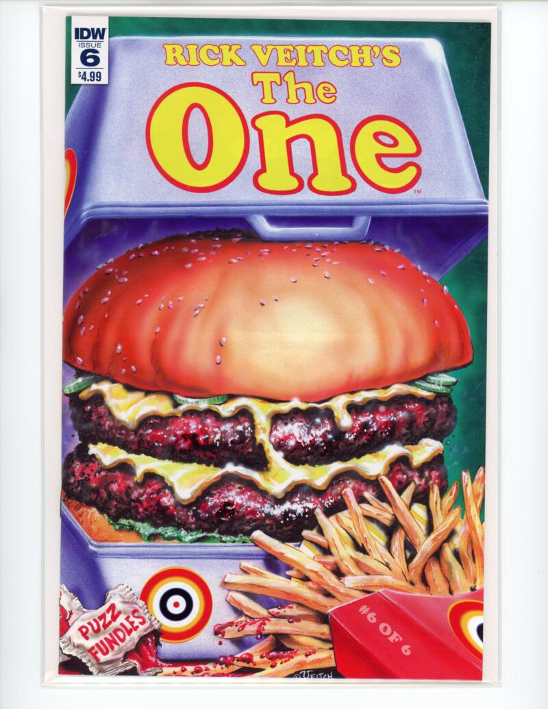 The One #6 1986 IDW Rick Veitch's Magazine Comic Book NM - B6-53 Image 1