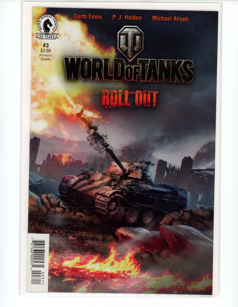 World of Tanks Roll Out #3 2016 Dark Horse Magazine Comic Book NM - B6-70 Image 1