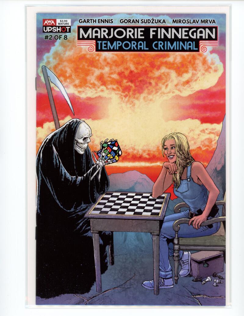 Marjorie Finnegan Temporal Criminal #1 AWA Magazine Comic Book NM - B6-80 Image 1