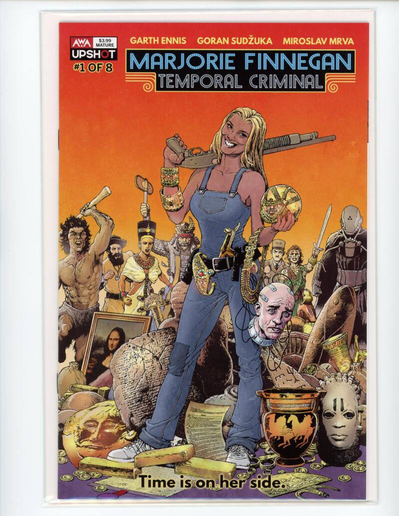 Marjorie Finnegan Temporal Criminal #1 2021 Magazine Comic Book NM - B6-83 Image 1