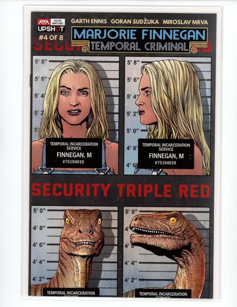 Marjorie Finnegan Temporal Criminal #4 2021 Magazine Comic Book NM - B6-87 Image 1