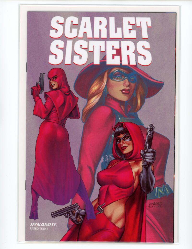 Scarlet Sisters #1 2022 Dynamite Magazine Comic Book NM - B6-89 Image 1