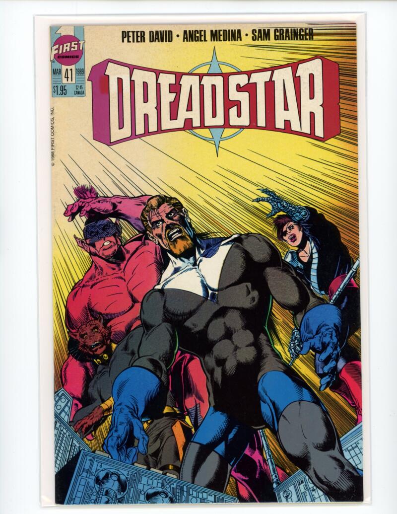 Dreadstar #41 1989 First Comics Direct Magazine Comic Book VG+ - B8-105 Image 1