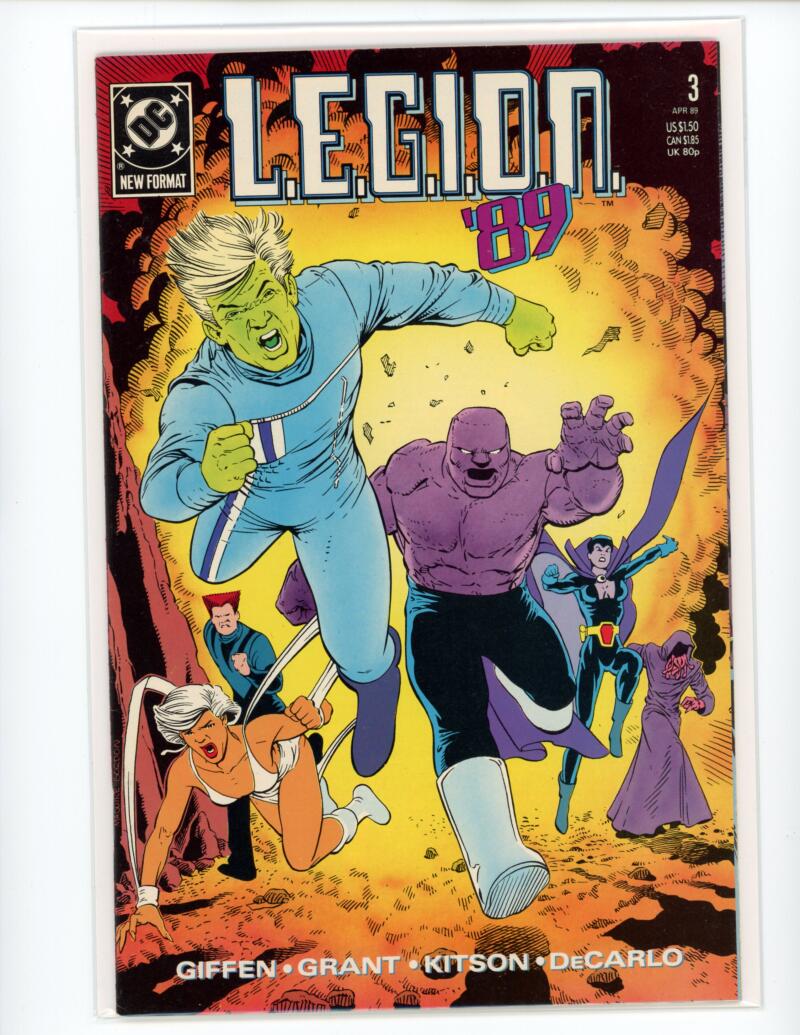DC L.E.G.I.O.N. '89 #3 1989 Magazine Comic Book VG+ - B8-108 Image 1