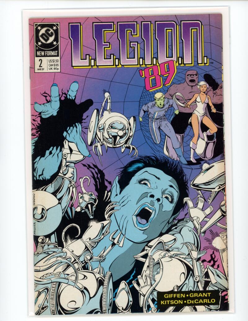 DC L.E.G.I.O.N. '89 #2 1989 Magazine Comic Book VG+ - B8-109 Image 1