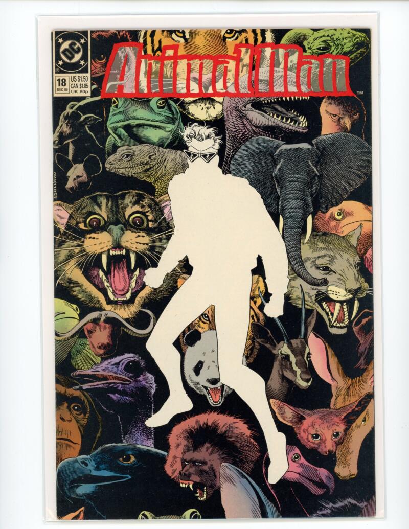 DC Animal Man #18 Dec. 1989 Magazine Comic Book VG - B8-113 Image 1