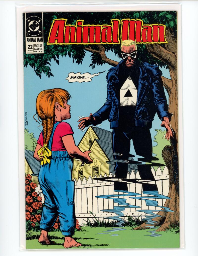 DC Animal Man #22 Apr. 1990 Magazine Comic Book VG - B8-114 Image 1