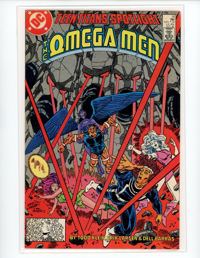 DC The Omega Men #15 1987 Magazine Comic Book VG - B8-122 Image 1