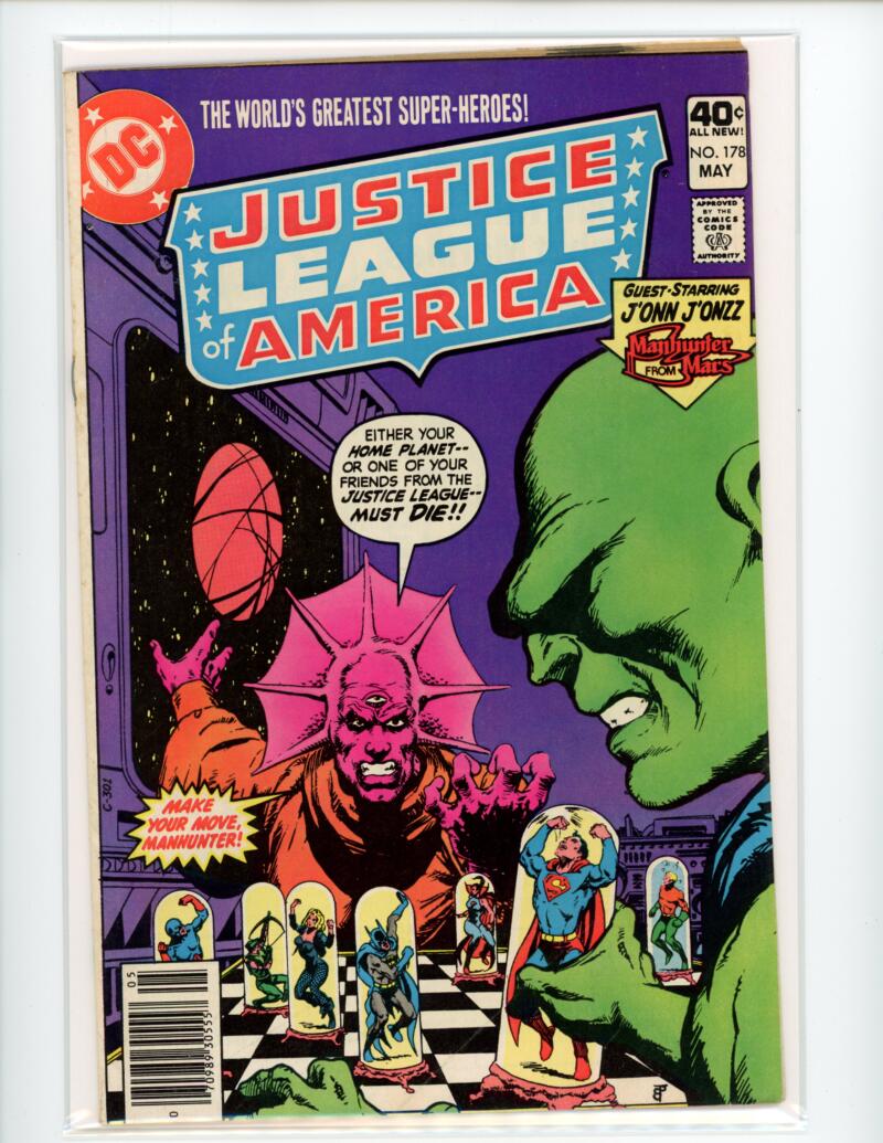 DC Justice League Of America # 178 1980 Magazine Comic Book VG - B8-124 Image 1