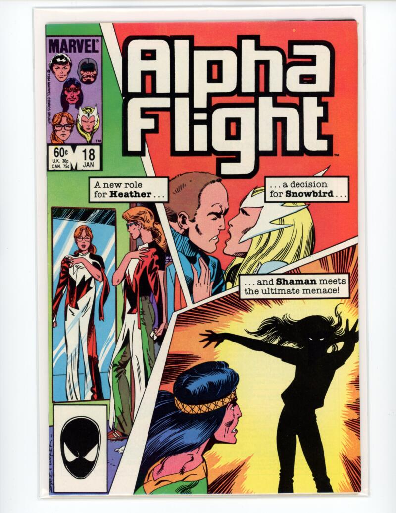 Marvel Alpha Flight #18 1983 Magazine Comic Book VG - B8-132 Image 1