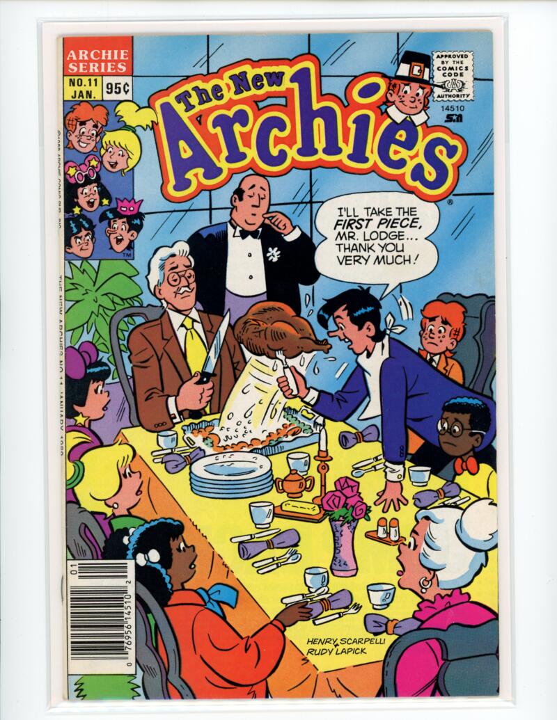 Archie The New Archies #11 1989 Magazine Comic Book VG - B8-135 Image 1
