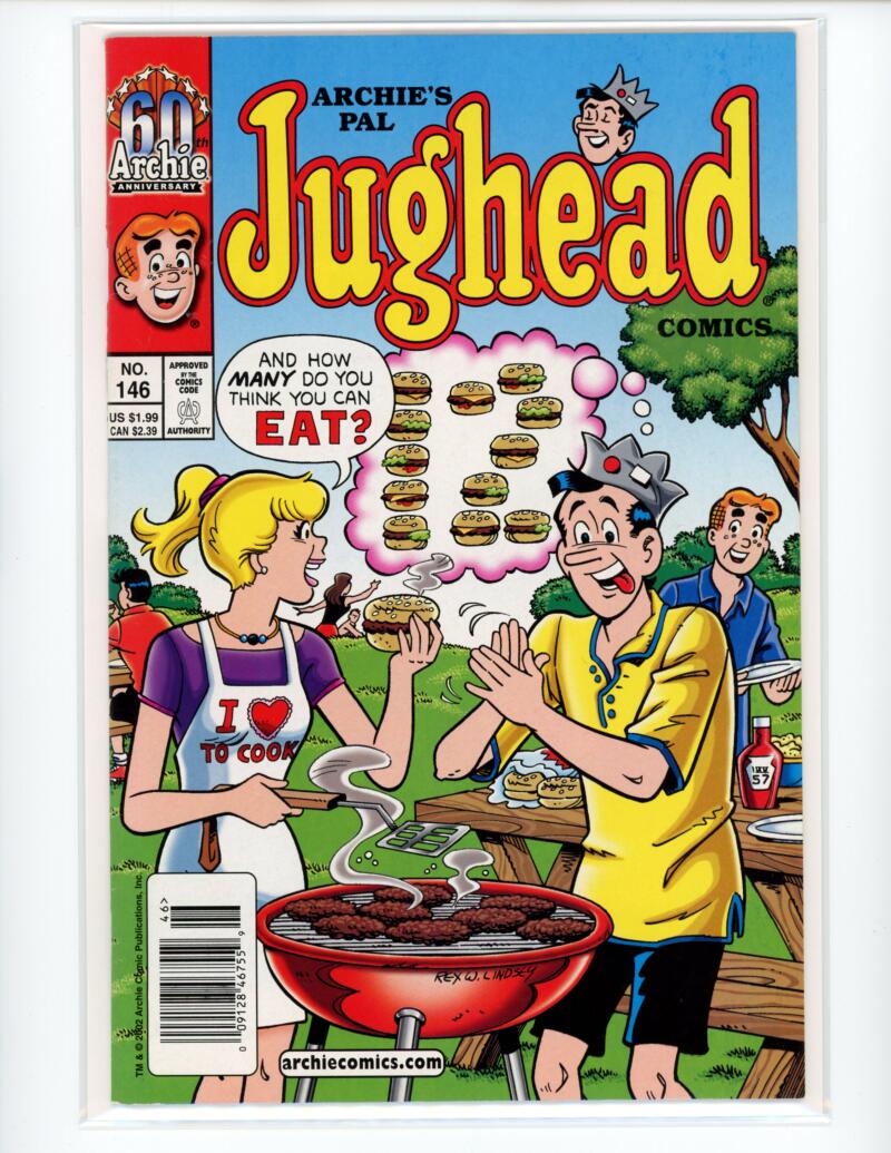 Archie Jughead #146 2002 Magazine Comic Book VG - B8-144 Image 1