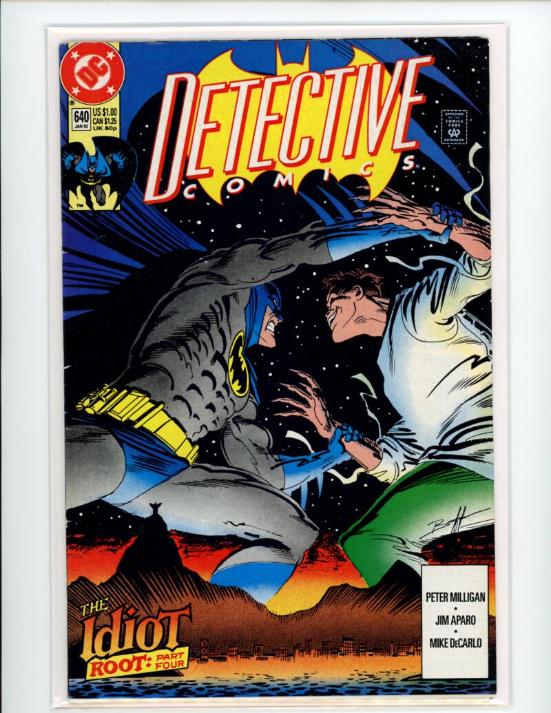 DC Detective Comics #640 1992 Magazine Comic Book VG+ - B7-33 Image 1